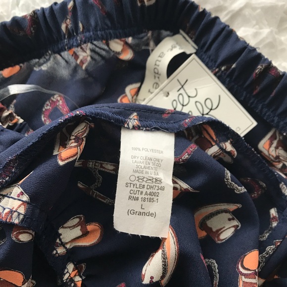 Audrey 3+1 Rodeo So Refined Hi-Lo Blue Dress - Picture 8 of 8